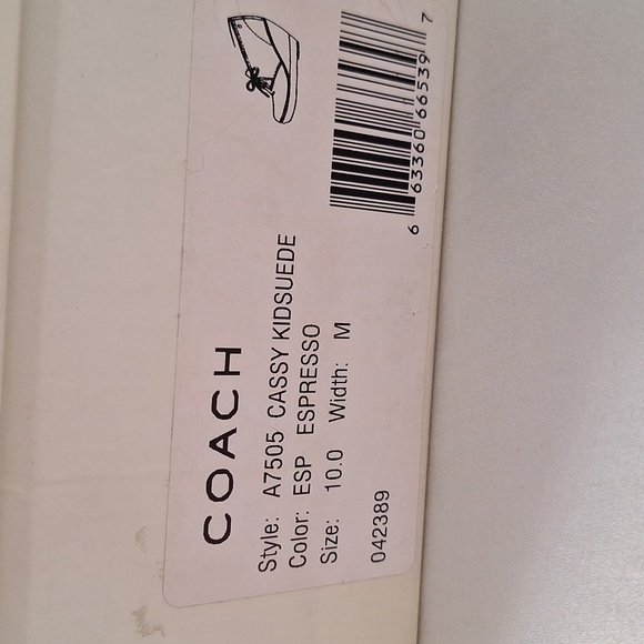 Coach Cassy Ankle Bootie Brown Suede - Picture 3 of 10